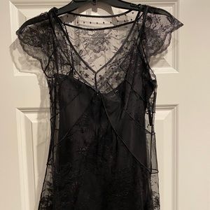 White House Black Market lace top